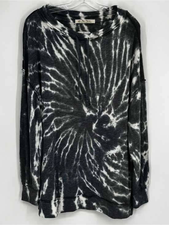 Free People Tops - We The Free Black Tie-Dye Long Sleeve Top